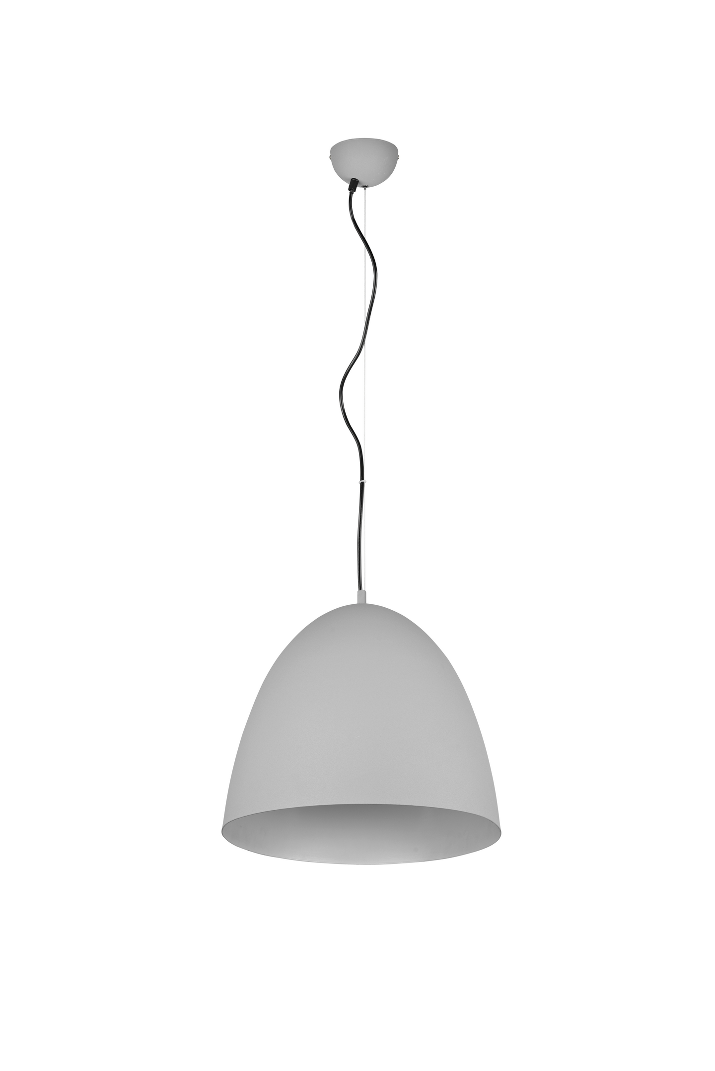 Riippuvalaisin TRIO Tilda E27 40cm harmaa