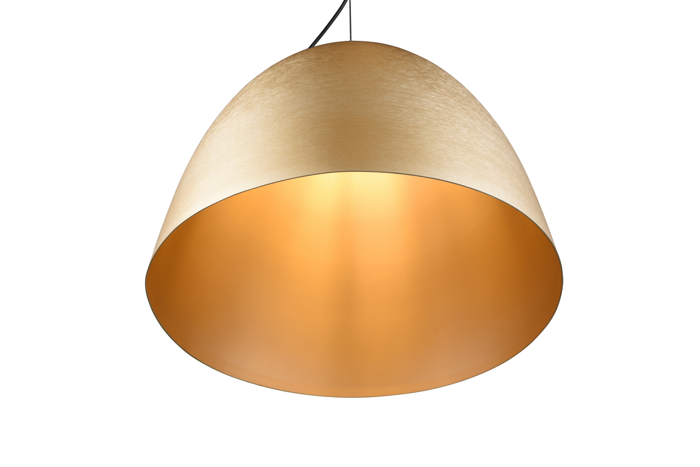 Riippuvalaisin TRIO Tilda E27 40cm mattamessinki