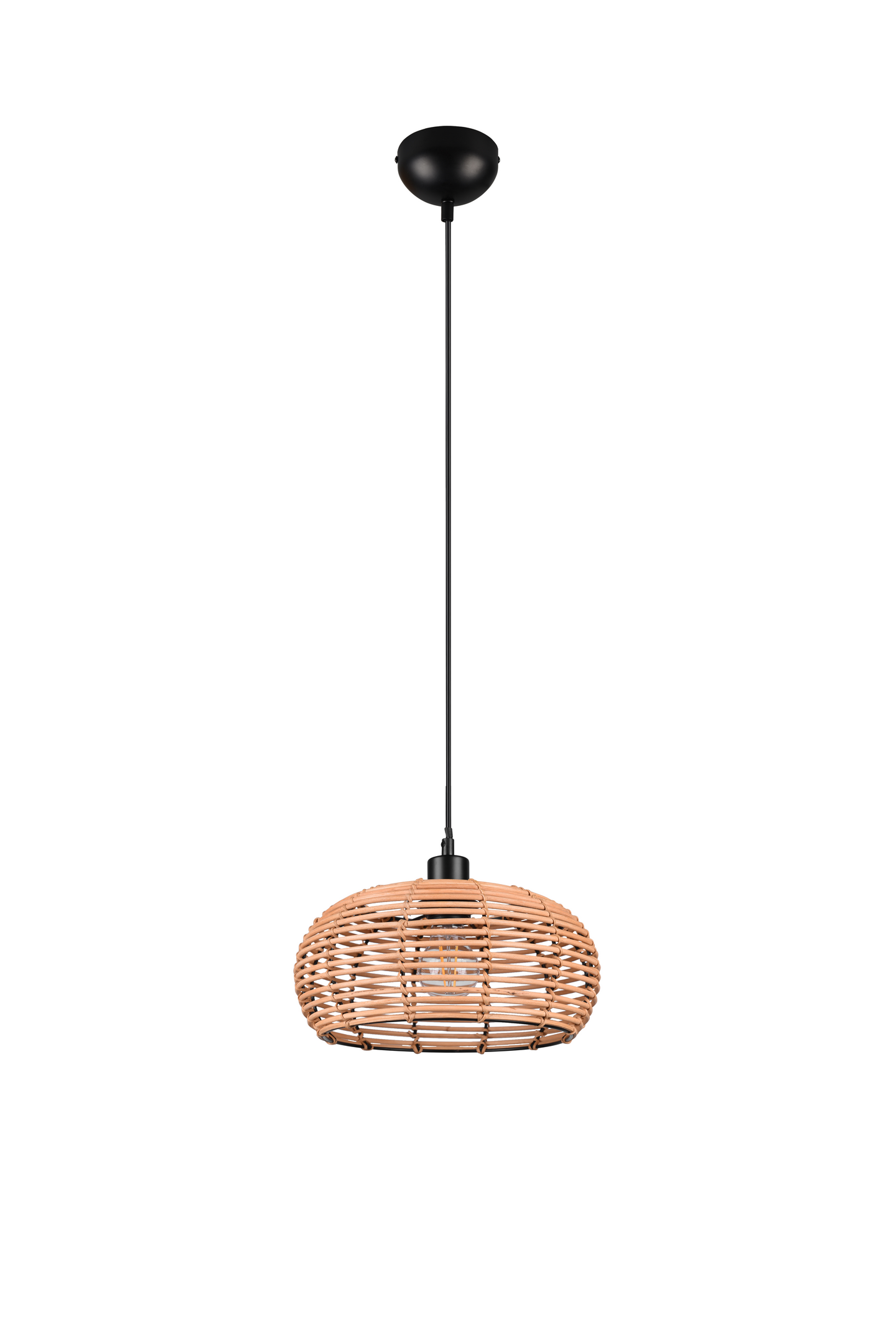 Riippuvalaisin TRIO Inga E27 30cm rottinki