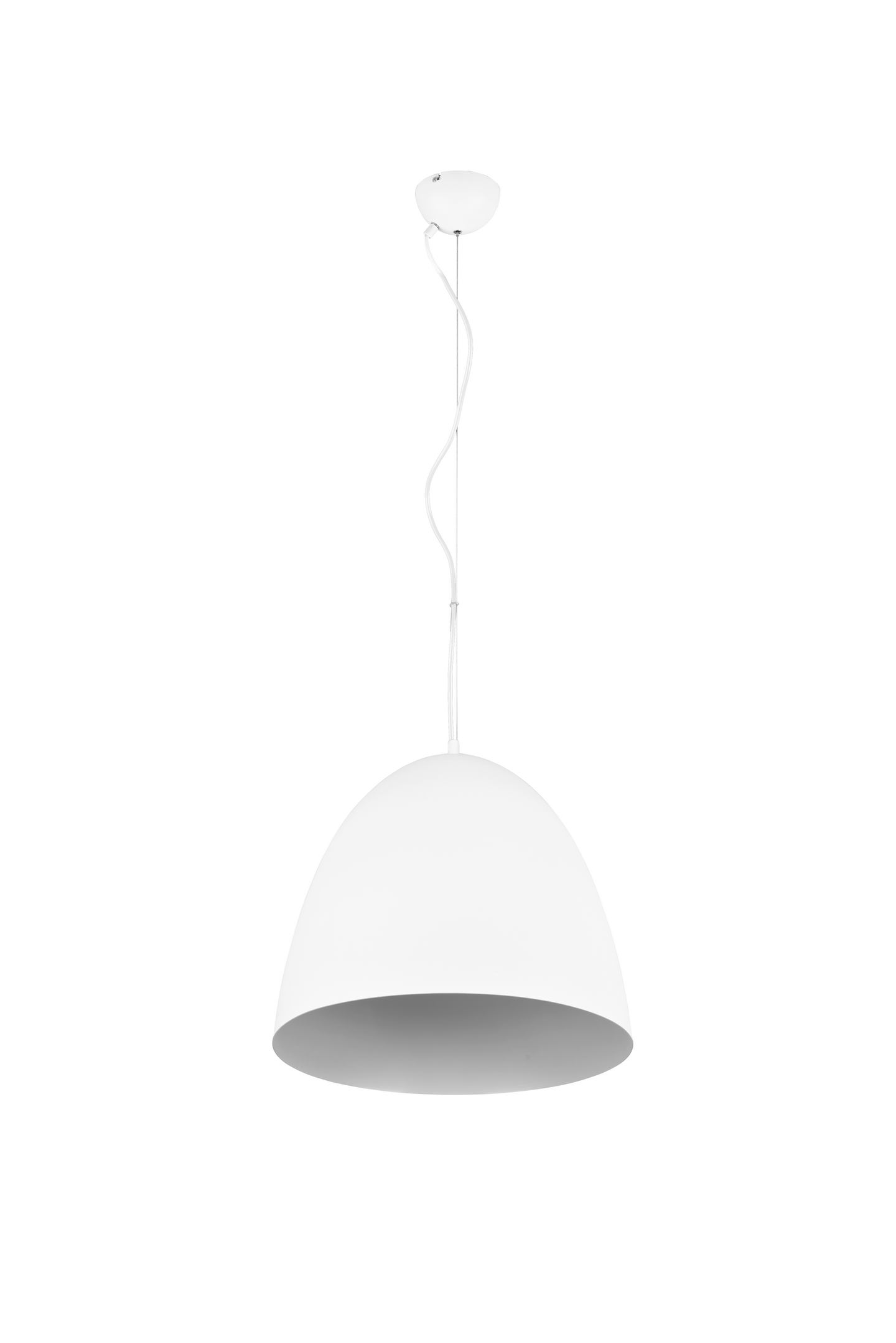 Riippuvalaisin TRIO Tilda E27 40cm mattavalkoinen