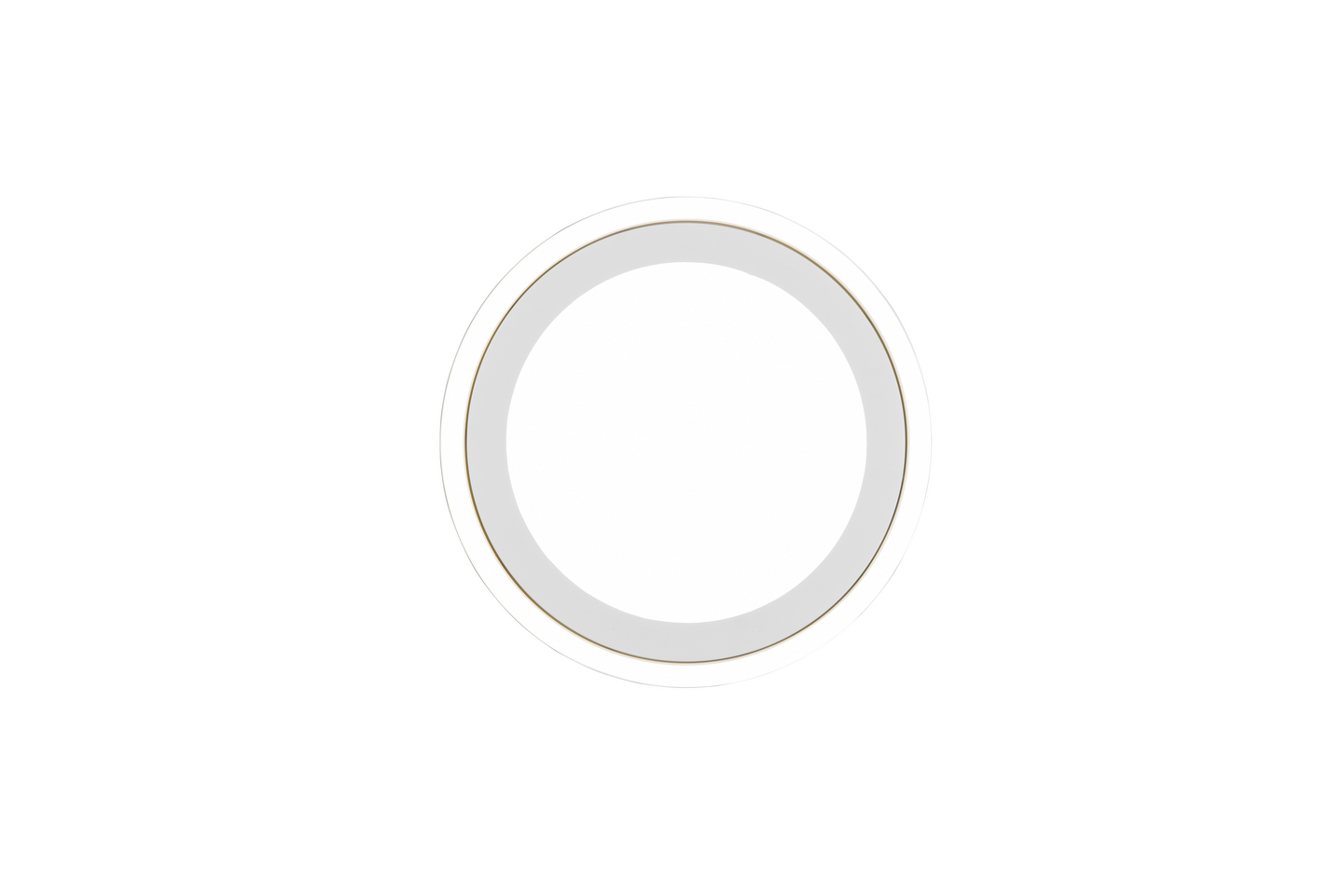 Kattovalaisin TRIO Carus led 2400+1400lm 4000K 33cm mattavalkoinen