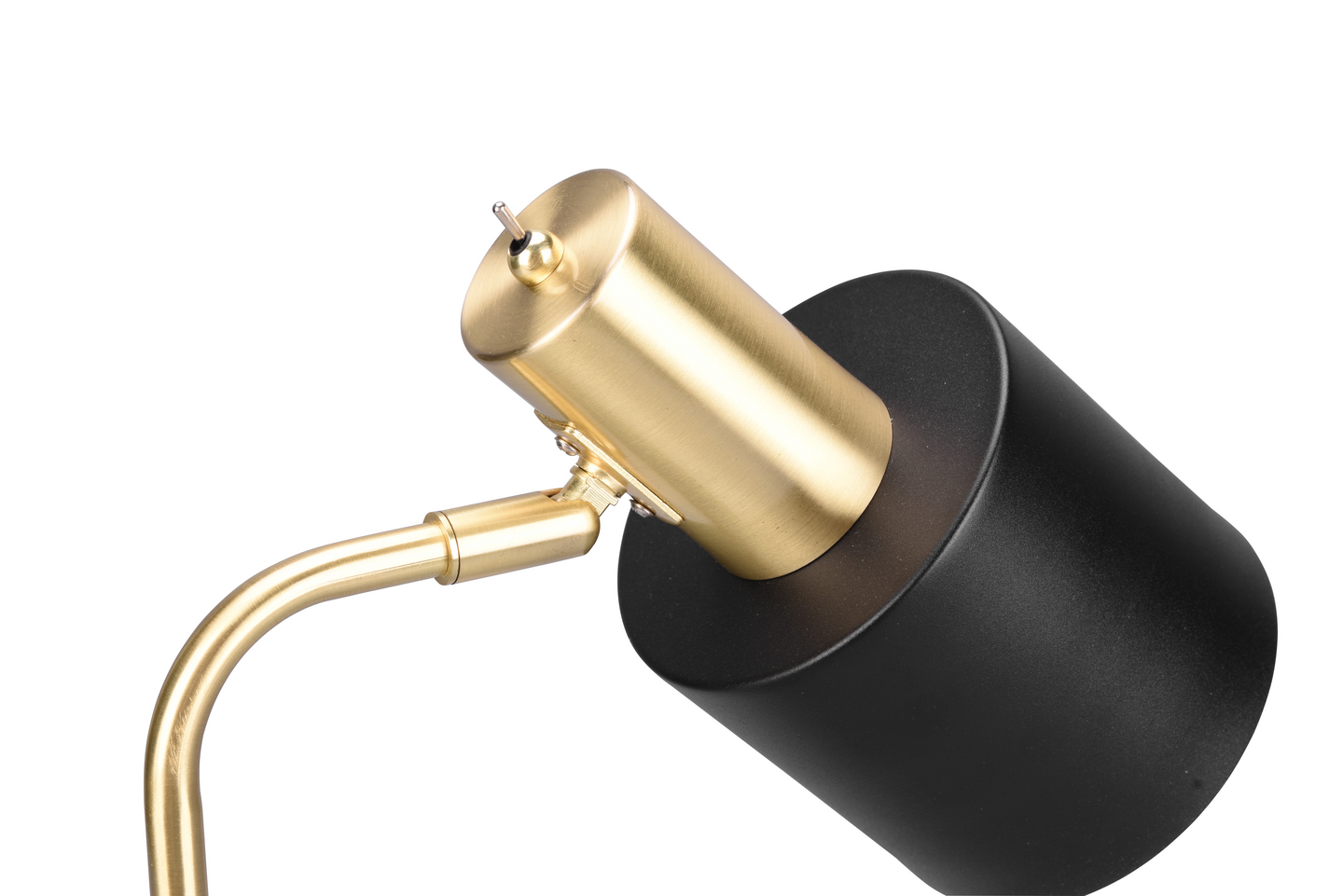 Pöytävalaisin TRIO Adam E14 mattamusta/mattamessinki