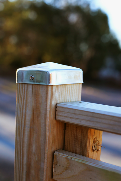 STOLPLOCK STÅL VARMGALVAT 71X71