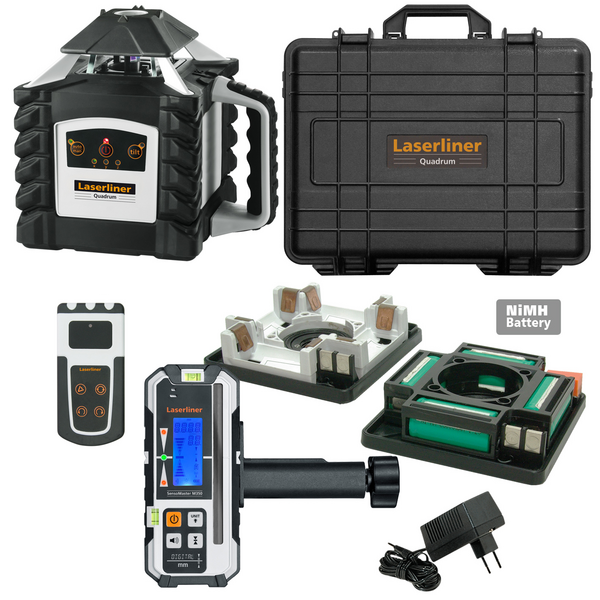 Pyörivä laser Laserliner Quadrum M350 S