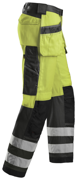 Työhousut Snickers 3233-6674 huomiokeltainen/musta