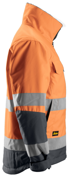 Huomiotalvitakki Snickers 1138-5558 huomio-oranssi/harmaa