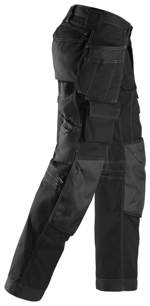 Housut Snickers 3223-0404 lattia-asentaja musta