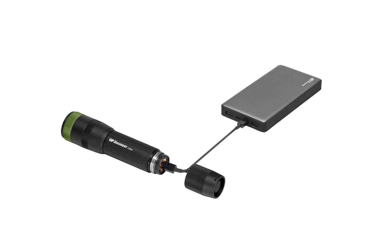 Taskulamppu GP CR42 ladattava 1000lm