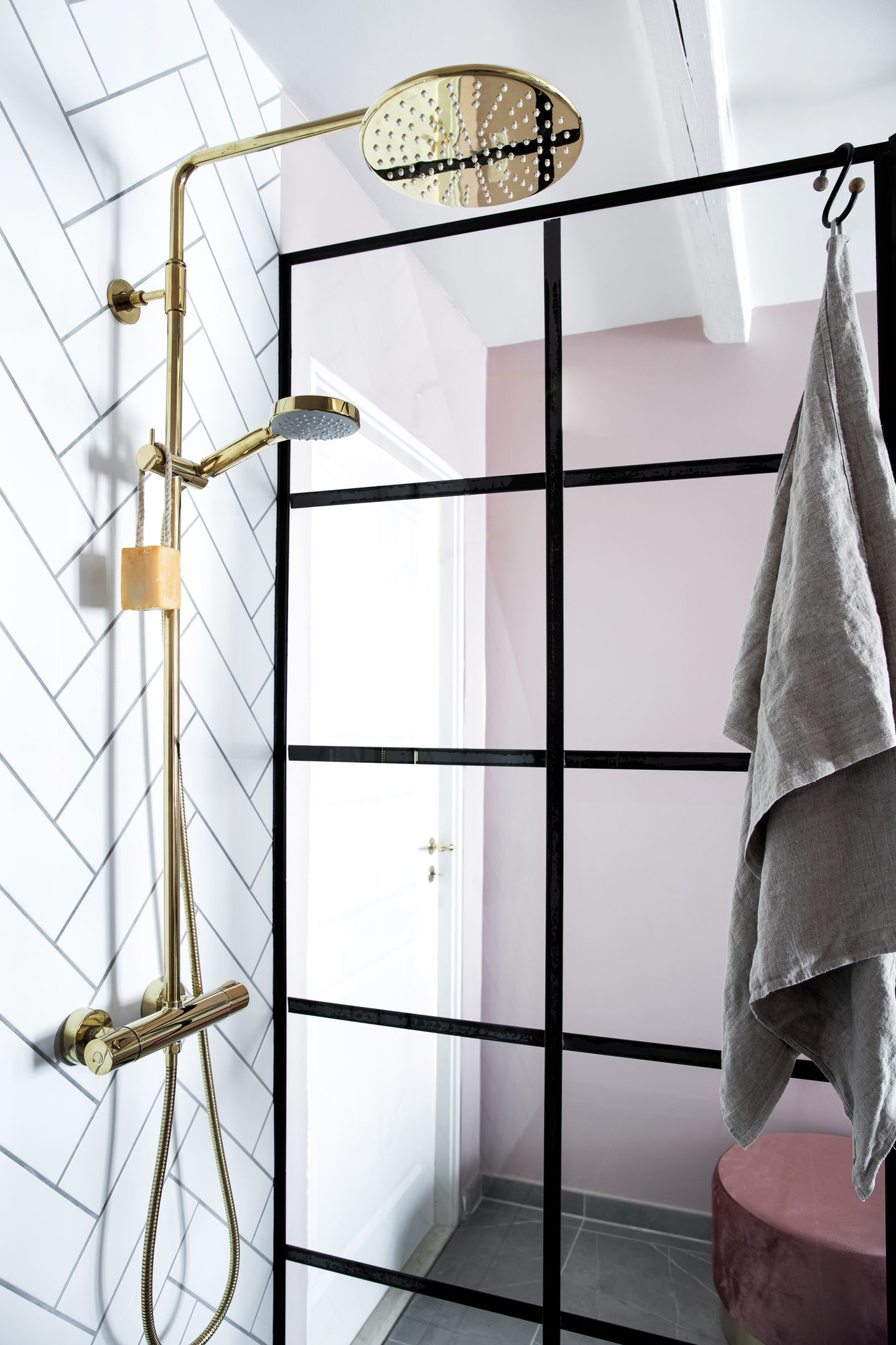 Suihkupaketti Damixa 57954.77 Silhouet messinki