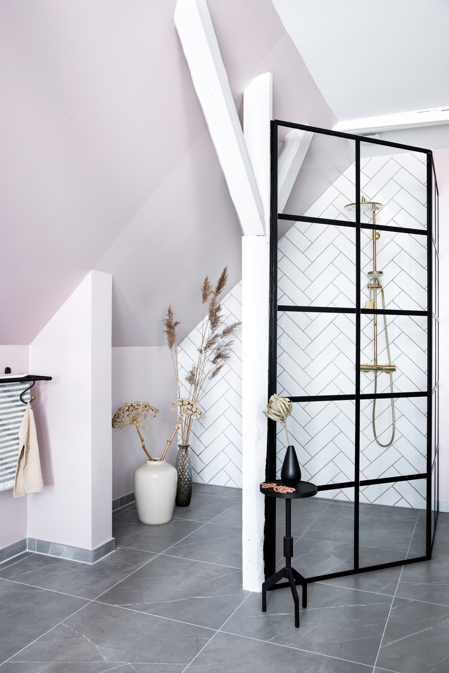 Suihkupaketti Damixa 57954.77 Silhouet messinki