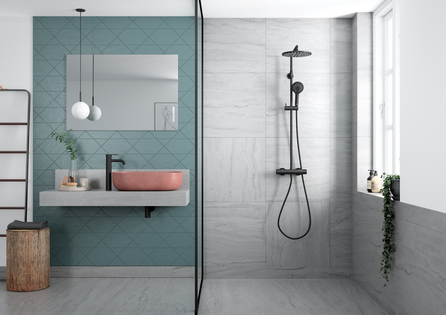 Sadesuihku Damixa 57954.61 Silhouet musta