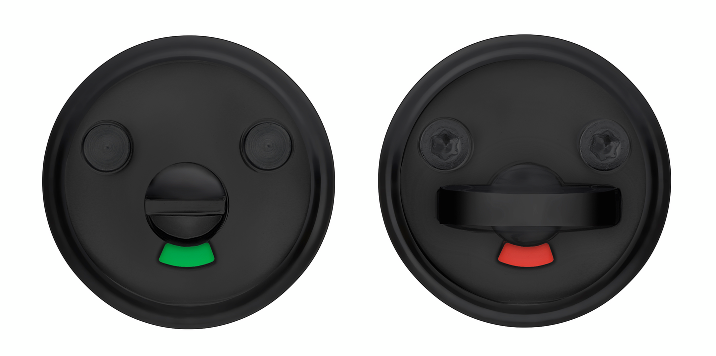 Wc-vääntönuppi Beslagsboden B210B mattamusta