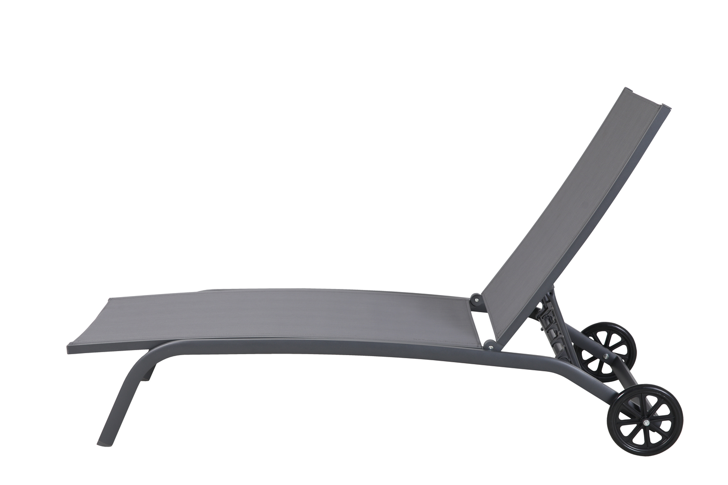 Aurinkotuoli Cello Relax harmaa