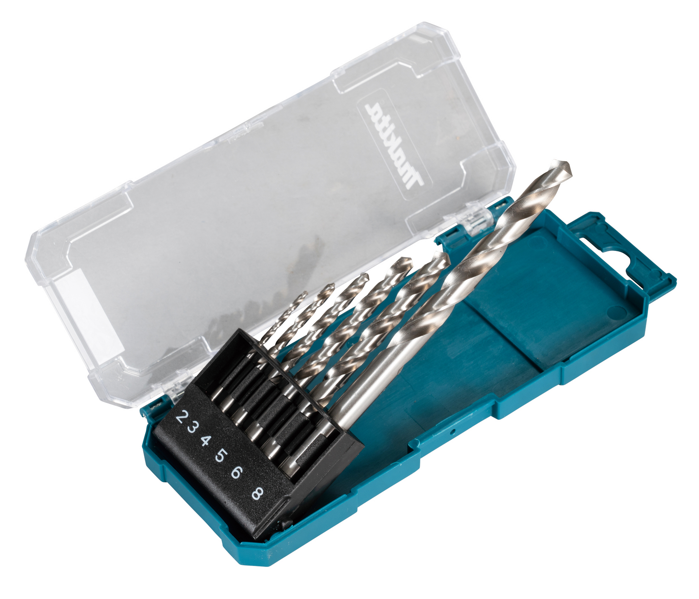 Metalliporanteräsarja Makita HSS-G 2-8mm 6-osainen