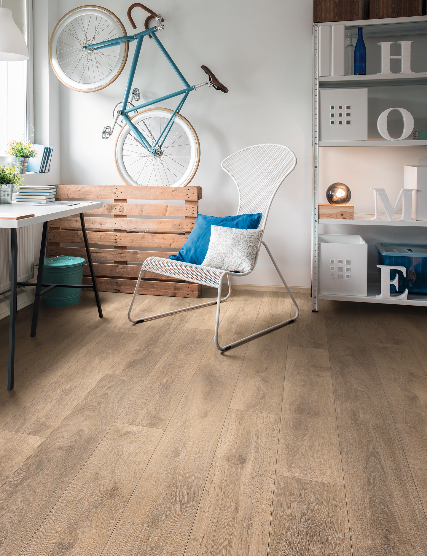 HYBRID GOLV+ CELLO 7MM KL32 EK BLONDE 2,26M2