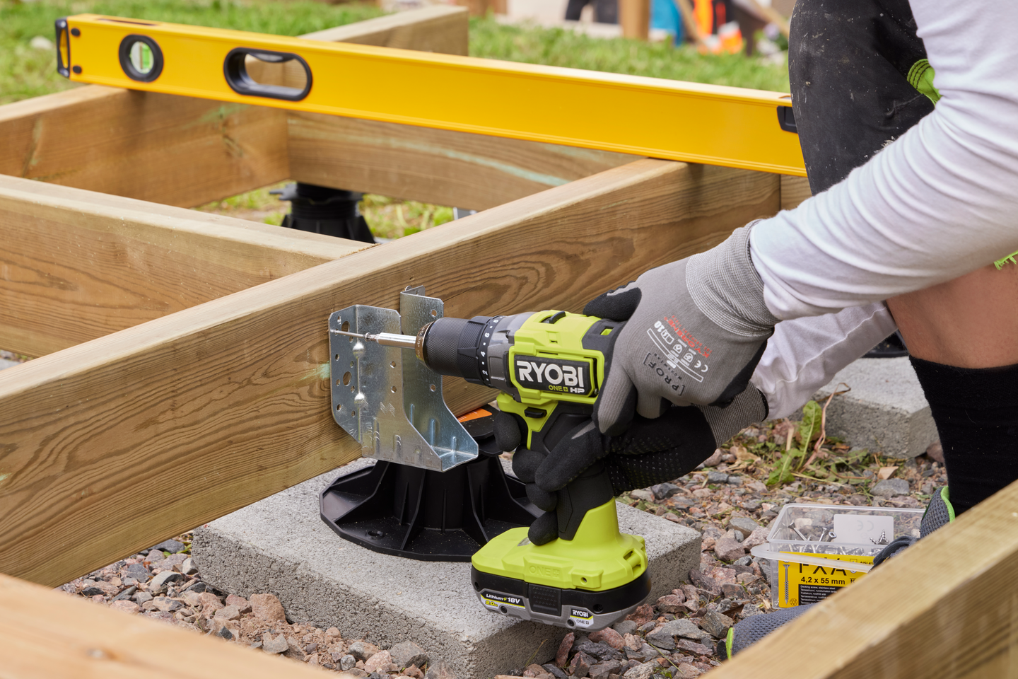 Palkkikenkä PROF rst A2 48x95x2mm