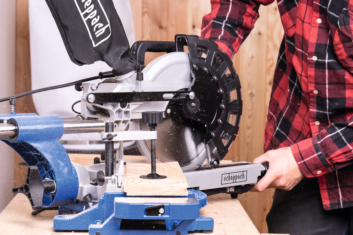 Katkaisu- ja jiirisaha Scheppach HM254