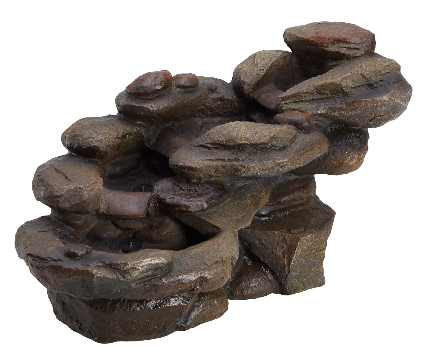 Suihkulähde Cello Puro led valoilla, aurinkopaneelilla ja akulla