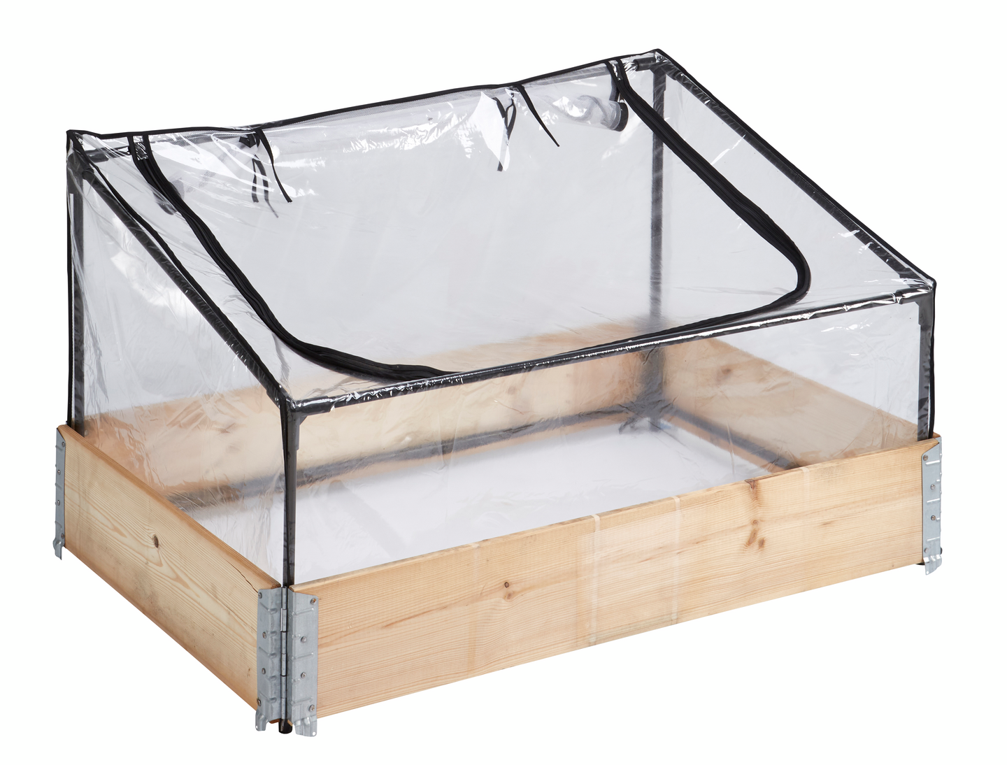 Minikasvihuone Goodiy 75 x 115 cm korkeus 40/70 cm