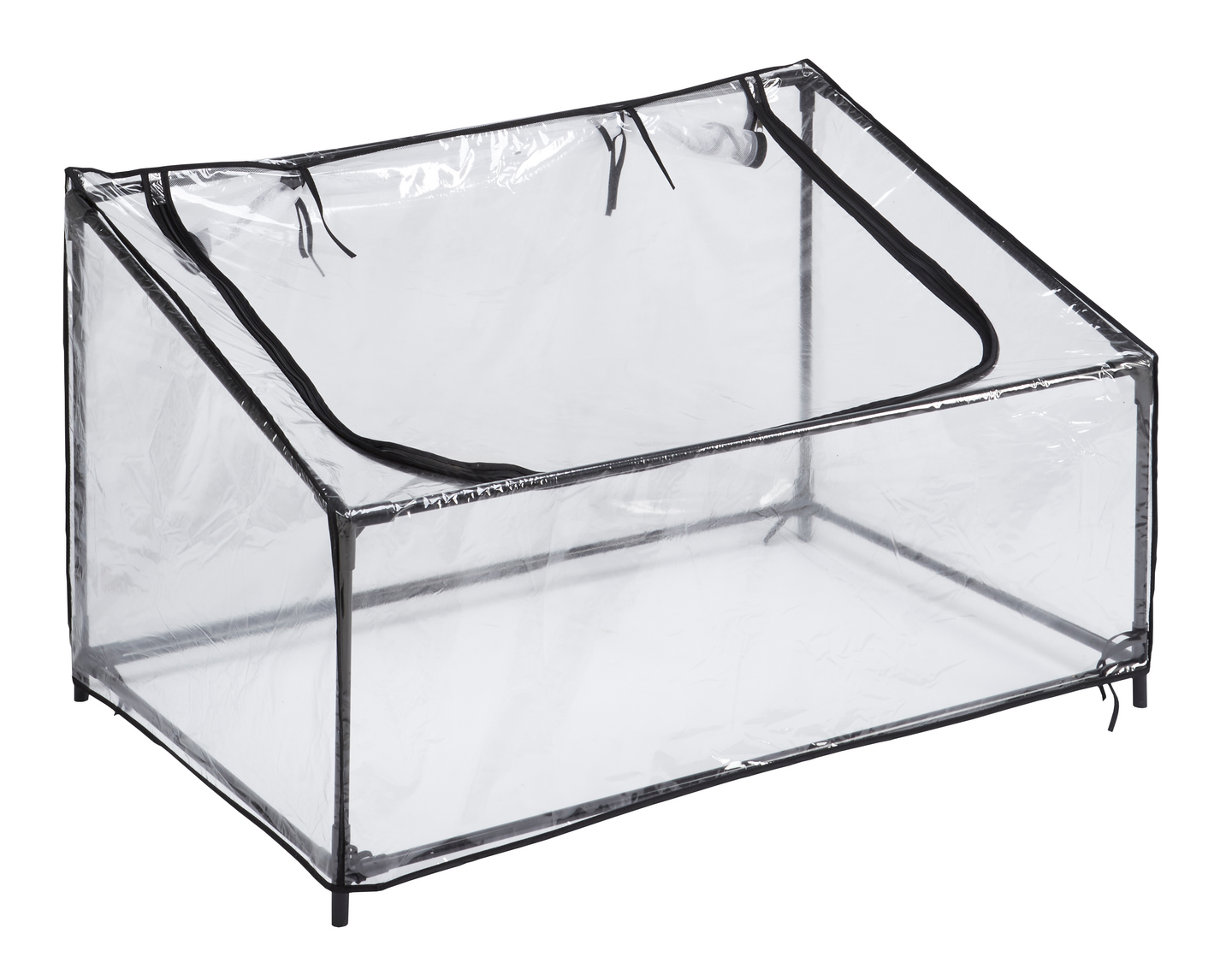 Minikasvihuone Goodiy 75 x 115 cm korkeus 40/70 cm