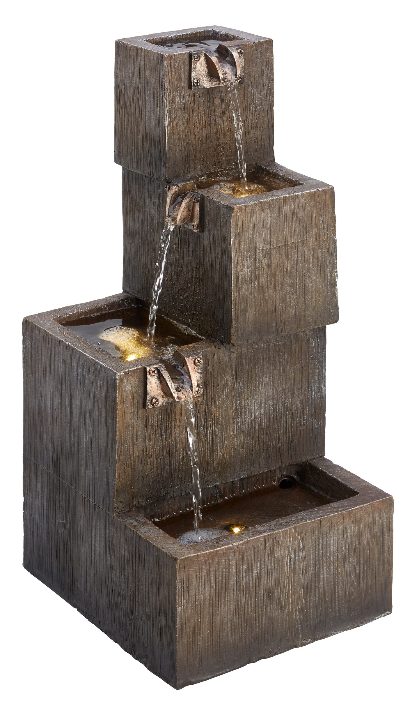 Suihkulähde Cello Putous led valoilla