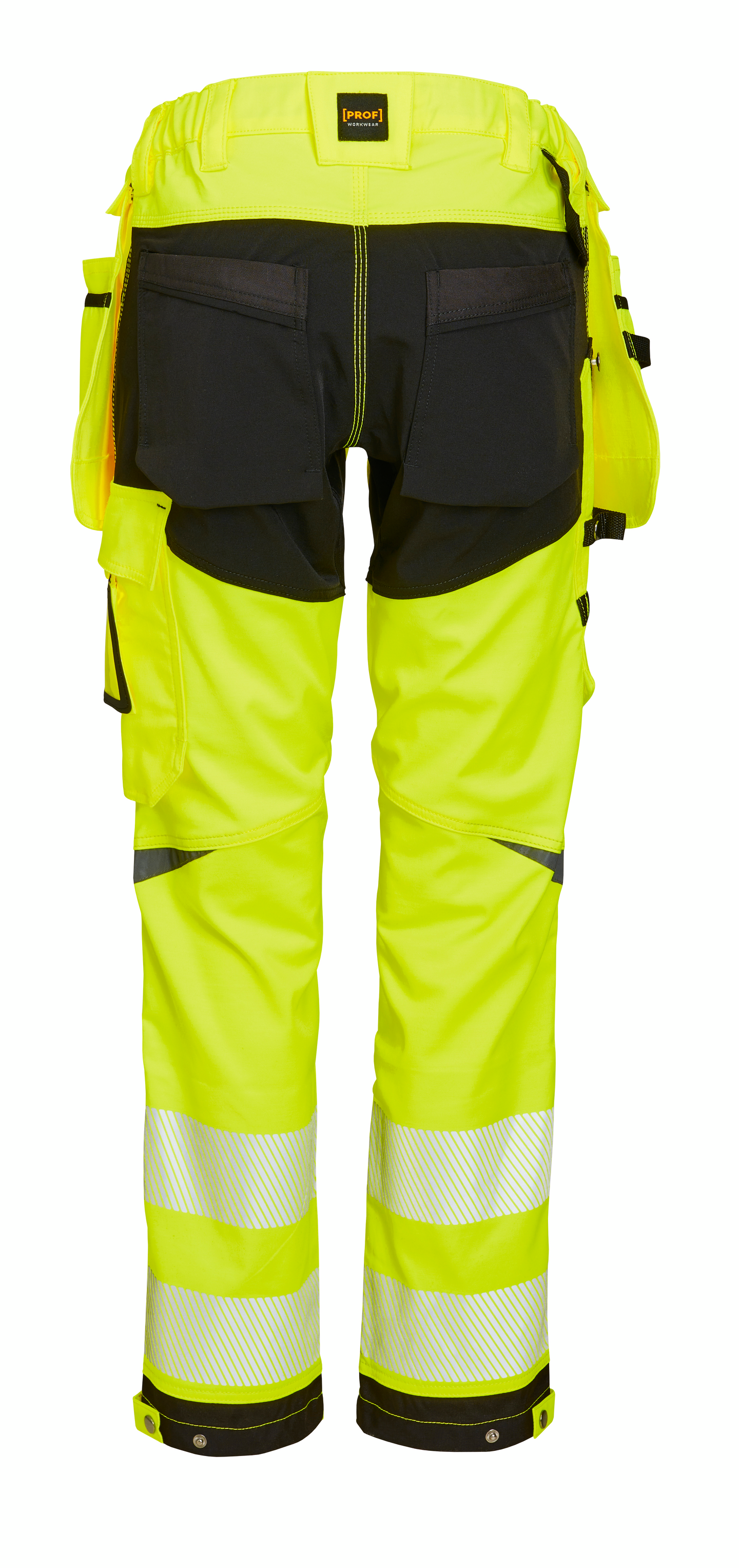 Housut PROF Stretch Hi-Vis keltainen