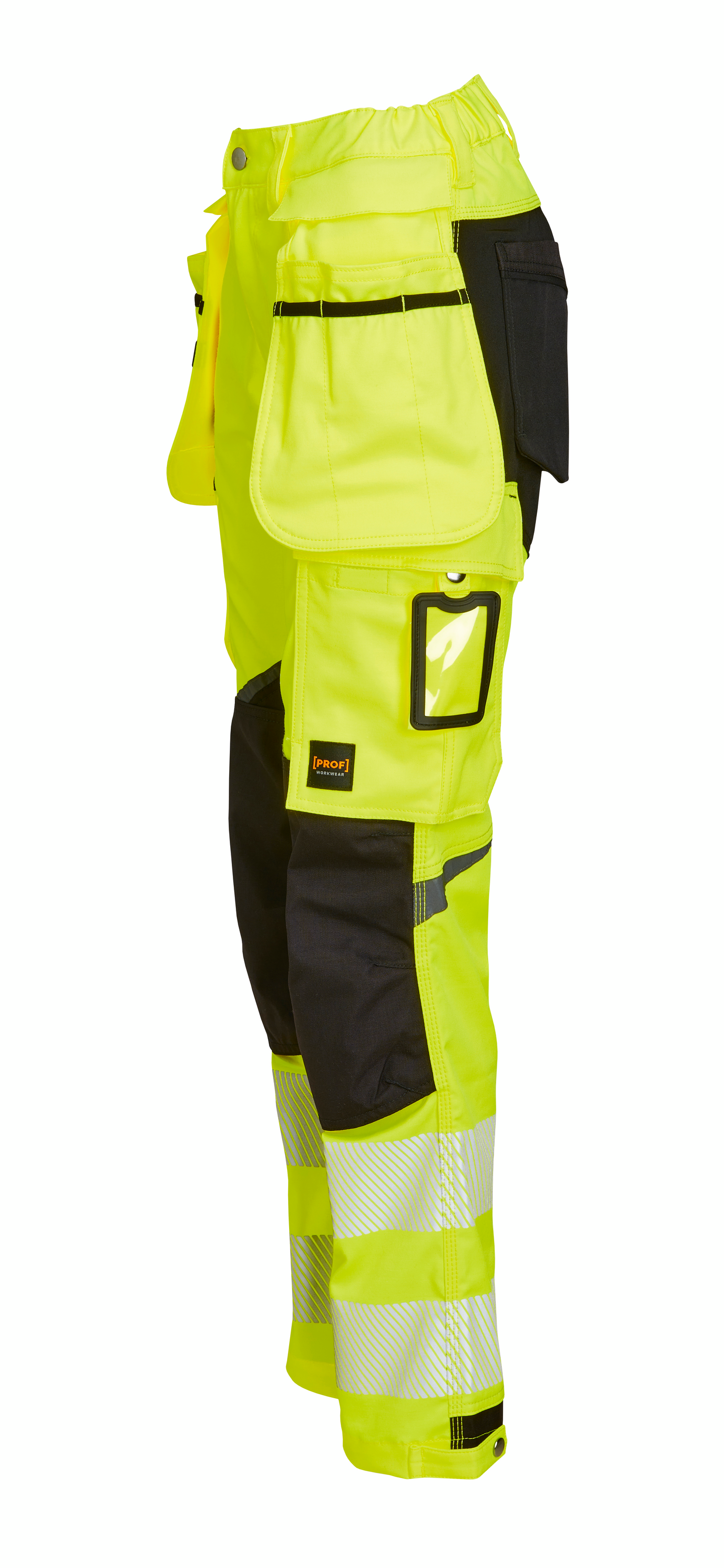 Housut PROF Stretch Hi-Vis keltainen