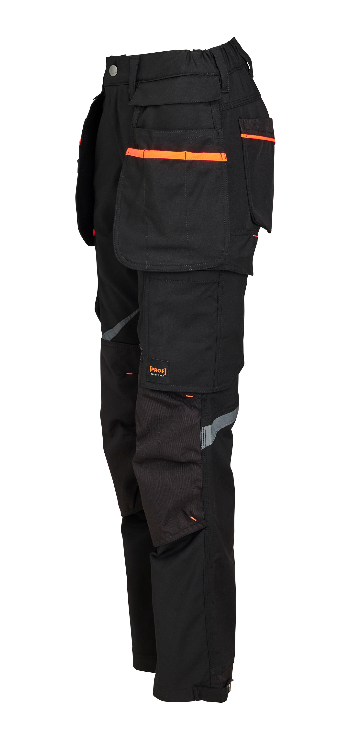 Housut PROF Stretch musta