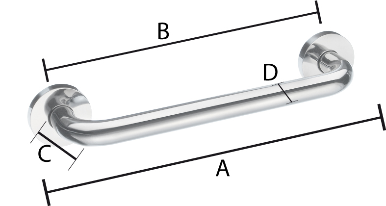 Tukikahva Smedbo Living FK806 kiillotettu rst