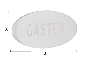 Wc-kyltti Smedbo X-TRA FS954 gäster tarrakiinnitys harjattu rst