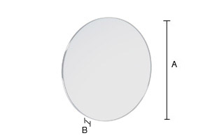 Meikkipeili Smedbo Outline tarra/magneetti FK442