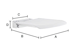 Kylpyhuoneistuin Smedbo living fk404