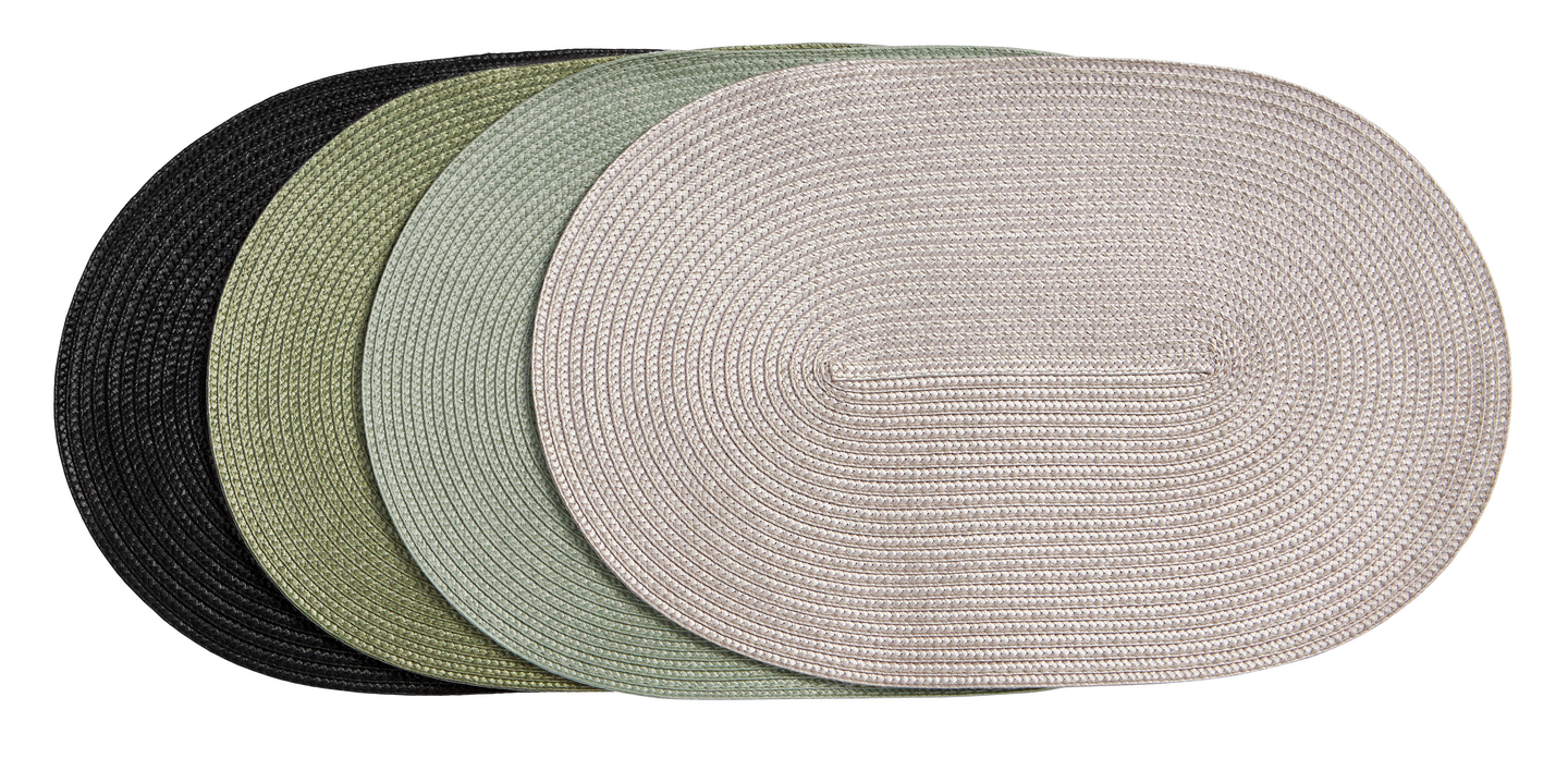 Pöytätabletti Cello 44x29cm, ovaali, neljä eri väriä