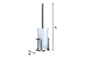 Wc-harjateline Smedbo Outline FK101 kiiltävä kromi