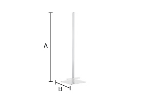 Wc-varapaperiteline Smedbo outline FK323 kiillotettu kromi