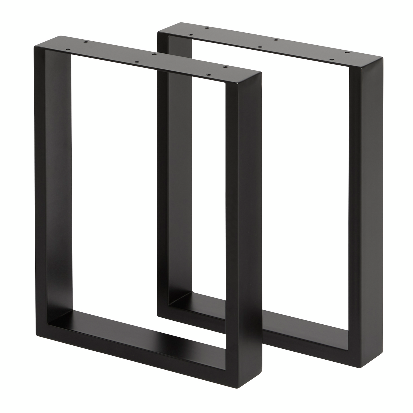 Metallijalka Cello U 400mm musta 2kpl