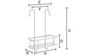 Suihkukori Smedbo sideline DK3048 sekoittajaan kiillotettu kromi