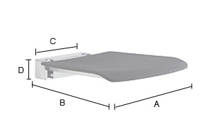 Kylpyhuoneistuin Smedbo living fk414