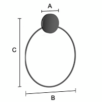 Pyyherengas Beslagsboden BF344 tarrakiinnitys musta ruostumaton