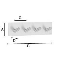 Nelikoukkusarja Beslagsboden B1096 harjattu rst, kantikas