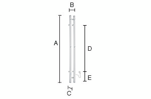 Pyyhekuivain Smedbo Dry FK712 kiillotettu rst