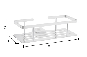 Suihkukori Smedbo Sideline DK3006 suihkutankoon