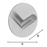 Koukku Beslagsboden Design harjattu rst B1090