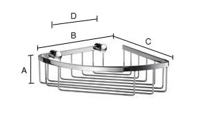 Kulmakori Sideline DK2021 kiiltävä kromi