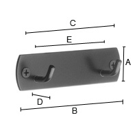 Kaksoispyyhekoukku Beslagsboden B456KM