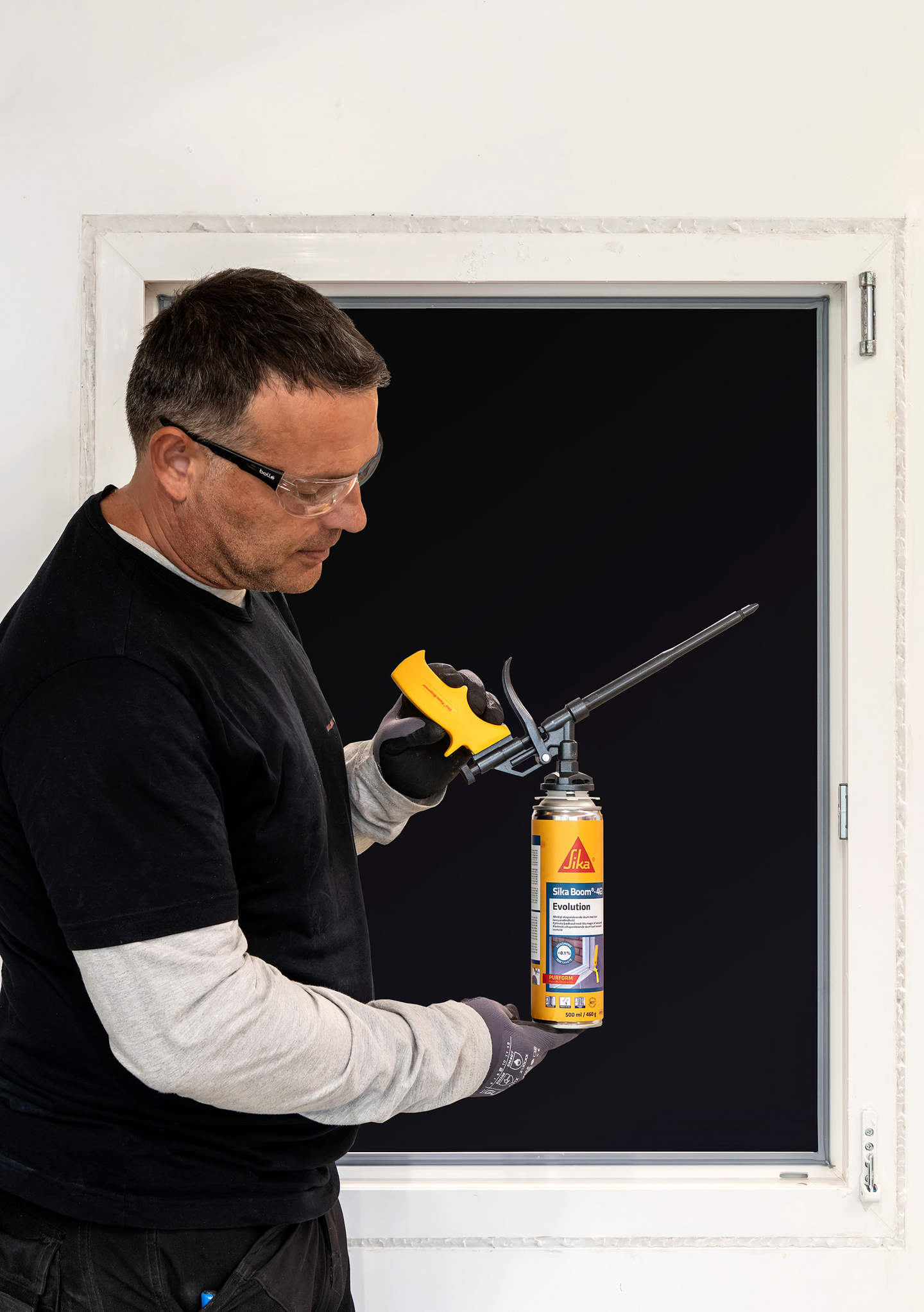 Uretaanipistooli Sika G Teflonkärjellä