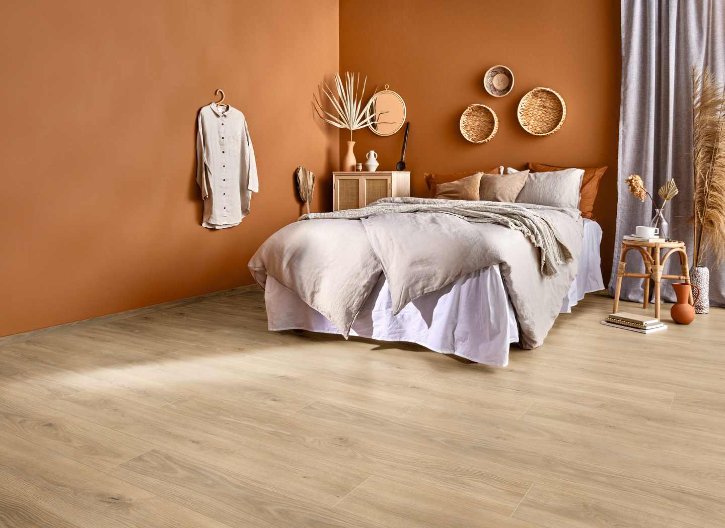 Laminaatti Cello Atlantic 8mm KL32 Tortilla Cashmere tammi 2,26m²