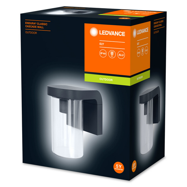 Ulkovalaisin LEDVANCE Endura Classic Cascade Wall IP44 E27
