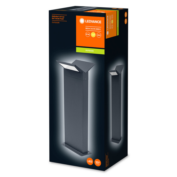 Led-ulkovalaisin LEDVANCE Endura Style Bat 500mm 9,5W 3000K 580lm harmaa