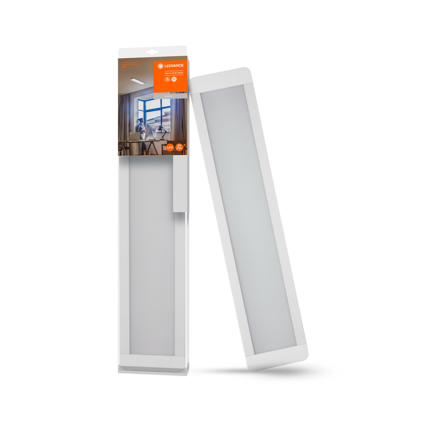 Led-toimistovalaisin LEDVANCE Office Line 600mm 25W 4000K 2500lm